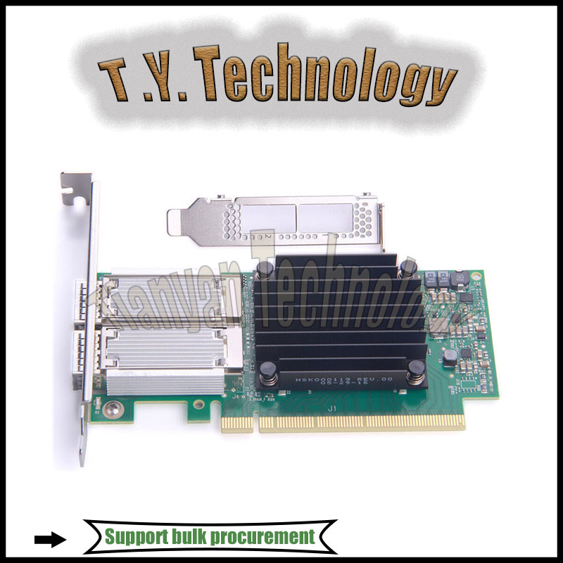 100Gbe Qsfp28 Network Card - Tarjeta de red adaptadora PCIe Mellanox