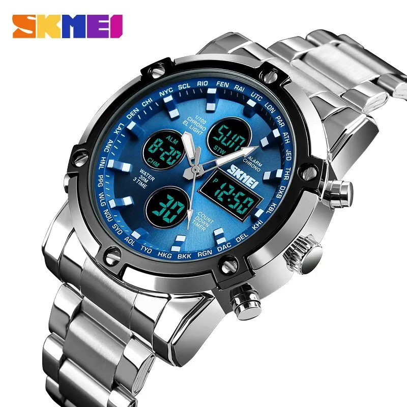 Gold 6138 - Reloj Digital Skmei 1389 con 3