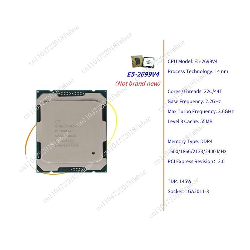 Conjunto de PC de Escritorio M - E5 2699 V4 reseña y precio